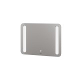 Зеркало LARA (700*700*45) LED с сенсорным выключателем и гравировкой — 