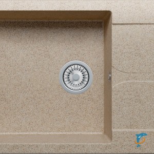 Мойка кухонная Polygran GALS-862 Песочный  (444621)