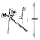 Комплект смесителей Lemark Point LM0379C, 2 в 1 — 