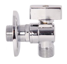 Кран угловой KAISER 1/2х3/4 262 хром — 