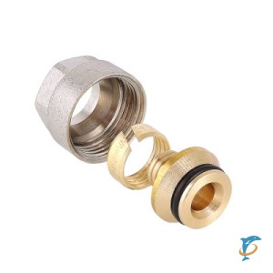 Фитинг коллекторный VALTEC 16 (2,0) мм х 3/4" для пластиковой трубы  (VT.4410.NVE.16)