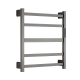 Полотенцесушитель электрический RAGLO R350.02.09 настенный сенсорный с терморегулятором, графит &mdash; 