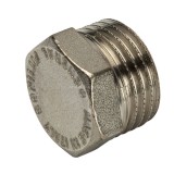 Заглушка STOUT  3/4 НР никелированная — 