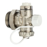 STOUT Регулируемый концевой фитинг с дренажным вентилем, ручной воздухоотводчик 1&quot; — 