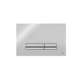 Кнопка смыва Oli Glam OLIpure механическая, двойная, пластик, хром глянцевый (CG45000192905) — 