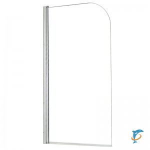 Шторка для ванны распашная Azario Merrit 70х150 цвет профиля серебро (NF6211 700)  (NF6211 700)