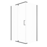 Душевая Ширма Тритон Терра-Графит 120х90 — 