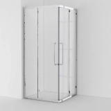 Душевой уголок Cezares RELAX-304-A-2-100-C-CR 100 х 100 см, стекло прозрачное, профиль хром &mdash; 