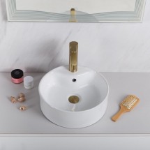 Раковина накладная BELBAGNO BB1400, 37х37х13 см &mdash; 