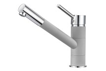 Смеситель для кухни Granula GR-0010 алюминиум — 