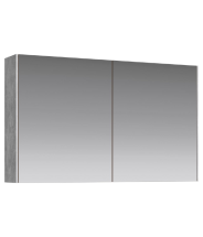 Зеркальный шкаф Aqwella 5 Stars Mobi 100 бетон светлый — 