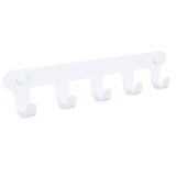 Планка 5 крючков Fixsen Practica FX-805W-5 белая — 
