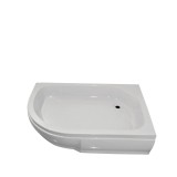 Поддон для душа River WEMOR ассимметричный 100/80/24 R — 