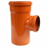 Тройник канализационный Ф160/110/90* наружный — Тройник канализационный Ф160/110/90* наружный