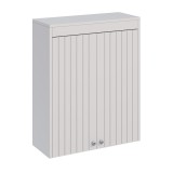 Шкаф Lemark ROMANCE 60см подвесной, 2-х дверн., цвет корпуса, фасада: Белый глянец — 