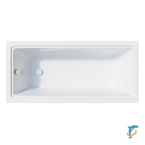Акриловая ванна CORPA NERA Davinci 150х70 прямоугольная, универсальная, белый  (CN05001WH)