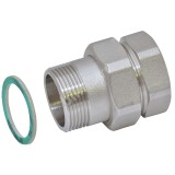 Stout Разъемное соединение &quot;американка&quot; ВН, никелированное, уплотнение под гайкой по плоскости, 1” 1/4 — 