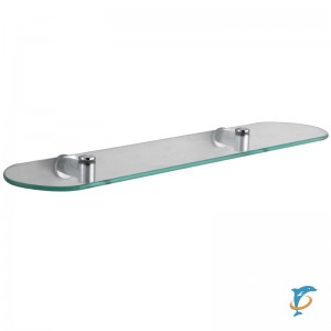 Полка AZARIO FORNY стеклянная 52 см AZ-88303 хром  (AZ-88303)