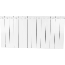 Радиатор биметаллический SRB-0110-050014 STOUT STYLE 500 14 секций боковое подключение (белый RAL 9010) — 