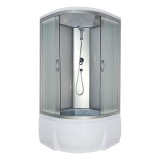 Душевая кабина River NARA 100/44 МТ — закрытая кабина, полностенная, двери раздвижные, габариты (ШхВхД):100x210x100 см