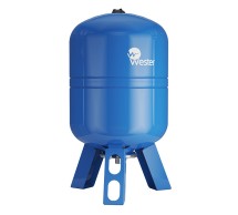 Гидроаккумулятор Wester WAV 50л 10 бар — Объем 50 л; Тип установки - Вертикальный; Макс. давление 10 бар; Диаметр 365 мм; Высота 691 мм; Присоединение 3/4 дюйм