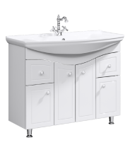 Тумба с раковиной Aqwella Franchesca 105 напольная — 