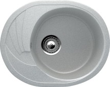 Односекционная реверсивная мойка ULGRAN U-403 серый — 