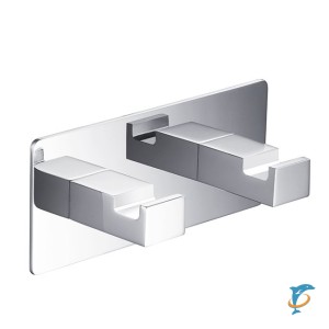 Вешалка 2 крючка Timo Selene 10014/00 Хром  (10014/00 chrome)