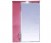 Зеркало для ванной Жасмин 55 L розовая пленка П-Жас02055-122СвЛ