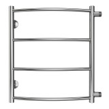 Полотенцесушитель водяной AZARIO VERONA 500/600 4 секции, боковое подключение, 1&quot;, хром (AZ04556) — Рабочее давление 3-25 атм.; Температура теплоносителя 115°C max ; Сталь AISI304; Сварка TIG по стандарту EN 10217-7 на всю толщину металла; Гарантия:	36 месяцев;
