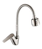 Смеситель Rossinka S35-26 для кухни с гибким изливом — 