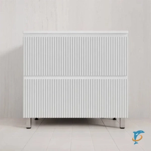 Тумба напольная с раковиной Style Line Марокко 90 Plus , белый матовый  (ЛС-00002503+СС-00002494)