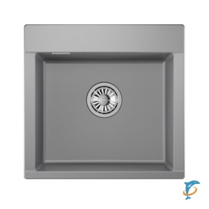 Кухонная мойка Granula ES-5201 алюминиум  (ES-5201 алюминиум)