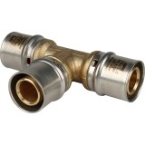 Stout Тройник равнопроходный 26х26х26 для металлопластиковых труб прессовой — 