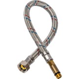 Stout Гибкая подводка для воды M 10 (35мм) х ВР 3/8 , длина 500 мм — 