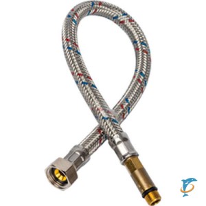 Stout Гибкая подводка для воды M 10 (35мм) х ВР 3/8 , длина 500 мм (SHF-0036-351010)