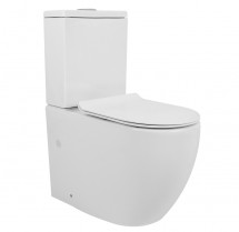 Унитаз напольный Azario CORSA безободковый AZ-2062S — 