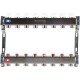 Коллектор из нержавеющей стали без расходомеров ROMMER 8 вых. RMS-3200-000008  (RMS-3200-000008)