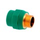 Полипропиленовая муфта с наружной резьбой Baenninger 20 мм х Rp 1/2" PP-R  G8243g  (5R11067311)