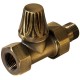 RS 220B Вентиль RETROstyle латунный 1/2 прямой нижний  (v 674 1/2)