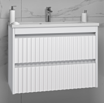 Тумба для комплекта Brevita Balaton 100 подвесная с 2 ящиками — 