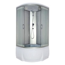 Душевая кабина River NARA 90/44 МТ — закрытая кабина, полностенная, двери раздвижные, габариты (ШхВхД):90x210x90 см