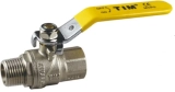Шаровый кран для газа TIM 3/4" г-ш (ручка) &mdash; Полнопроходный шаровой кранй ITAP  муфтовый для газа (бабочка)