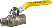 Шаровый кран для газа TIM 3/4" г-ш (ручка) &mdash; Полнопроходный шаровой кранй ITAP  муфтовый для газа (бабочка)