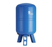 Гидроаккумулятор Wester WAV 80л 10 бар — Объем 80 л; Тип установки - Вертикальный; Макс. давление 10 бар; Диаметр 410 мм; Высота 807 мм; Присоединение 3/4 дюйм