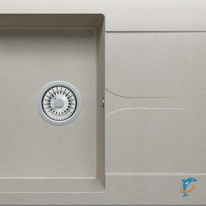 Мойка кухонная Polygran GALS-860 Серый  (407992)