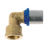 Угольник Prandelli Multyrama 26х3,0х3/4 с внутренней резьбой профиль H,TH,U &mdash; Выпускаются двух типов (резьбовые и прессовые) создают герметичное и долговечное соединение между трубами.