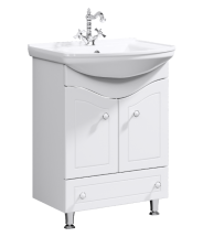 Тумба с раковиной Aqwella Franchesca 65 напольная — 