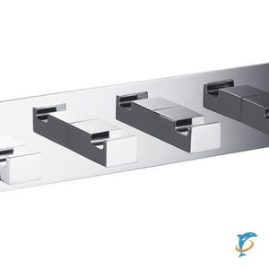 Вешалка 4 крючка Timo Selene 10015/00 Хром  (10015/00 chrome)