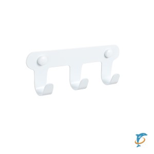 Планка 3 крючка Fixsen Practica FX-805W-3 белая (FX-805W-3)